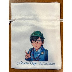 Sacchetto raso personalizzato